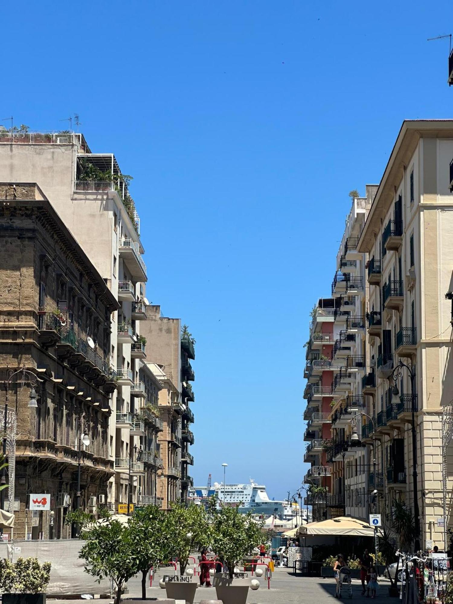 Casa Politeama Florio Lejlighed Palermo Eksteriør billede
